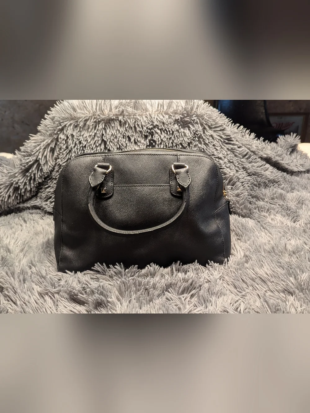 Michael Kors Sandrine Studded Satchel - Picture 2 of 5